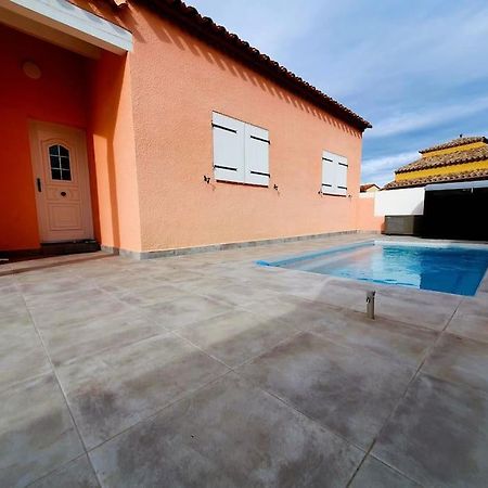 Villa H2O - Jacuzzi & Piscine Chauffee Le Barcarès Exterior foto