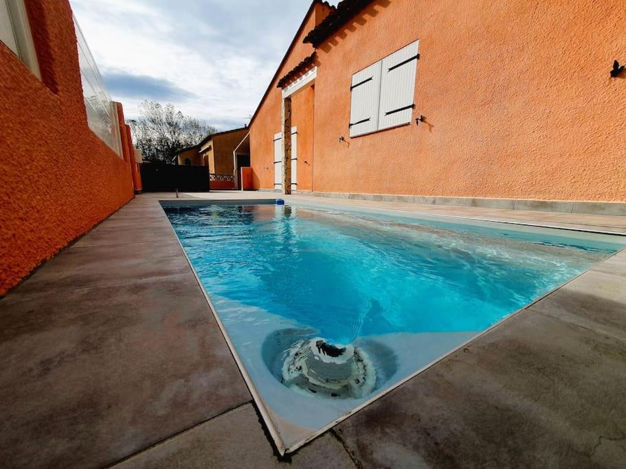 Villa H2O - Jacuzzi & Piscine Chauffee Le Barcarès Exterior foto